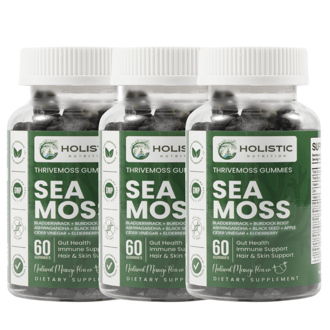 Holistic Nutra™ 10-IN-1 THRIVEMOSS Skin & Hair Gummies