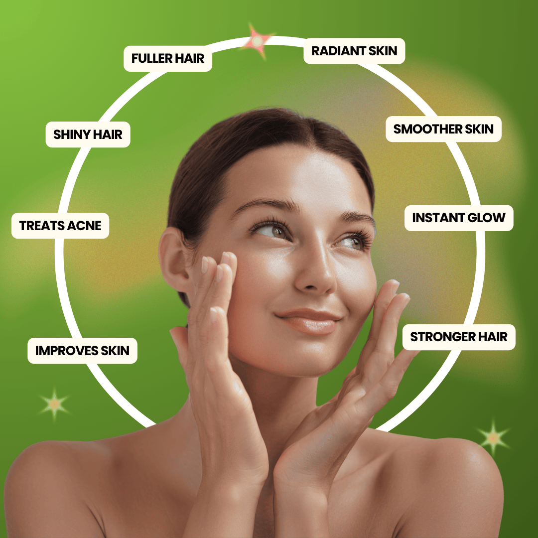 Holistic Nutra™ 10-IN-1 THRIVEMOSS Skin & Hair Gummies