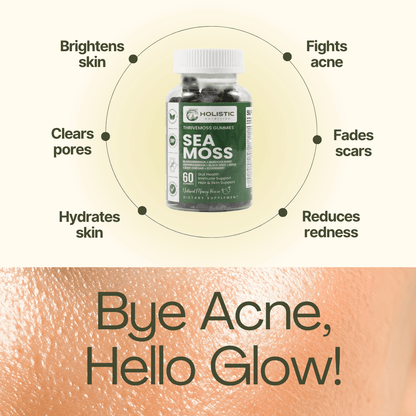 Holistic Nutra™ 10-IN-1 THRIVEMOSS Skin & Hair Gummies